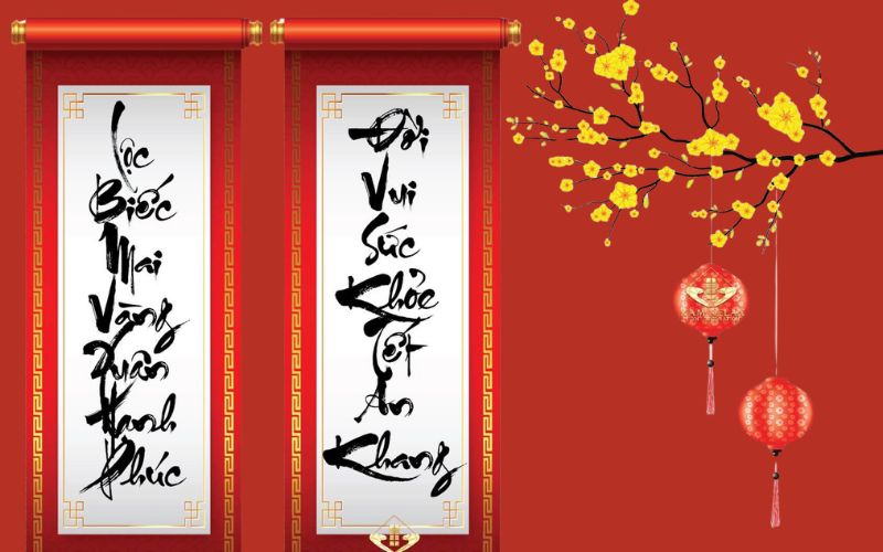câu đối ngày tết