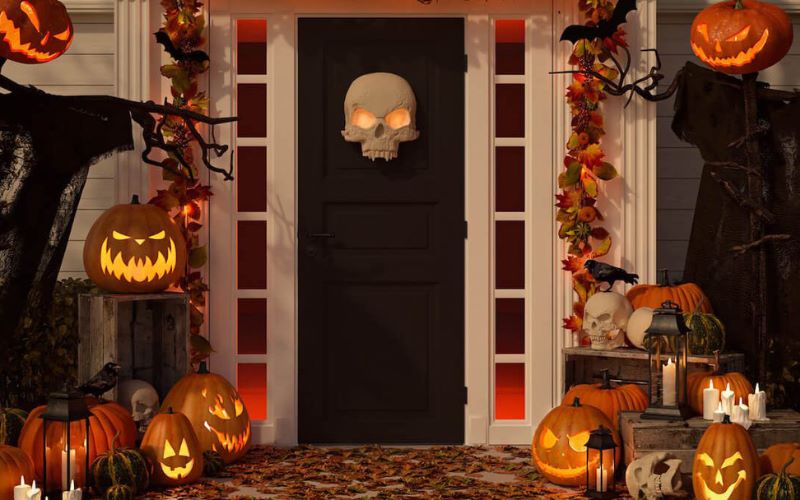 đèn led sáng halloween