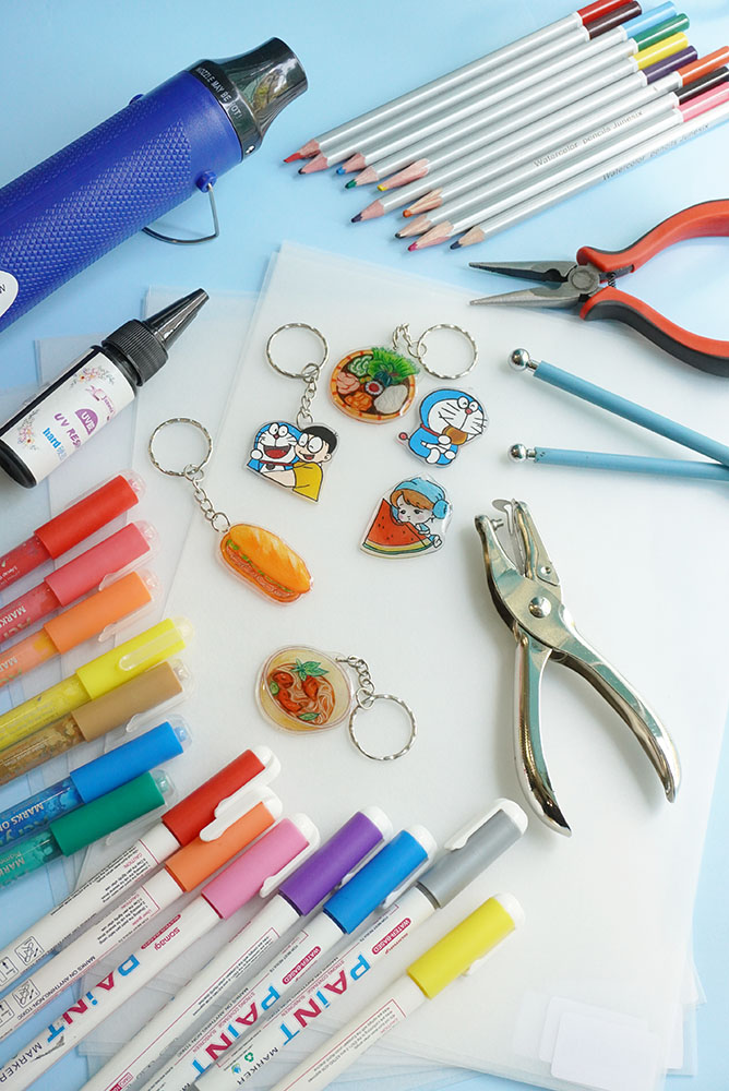 Dụng cụ làm móc khóa handmade
