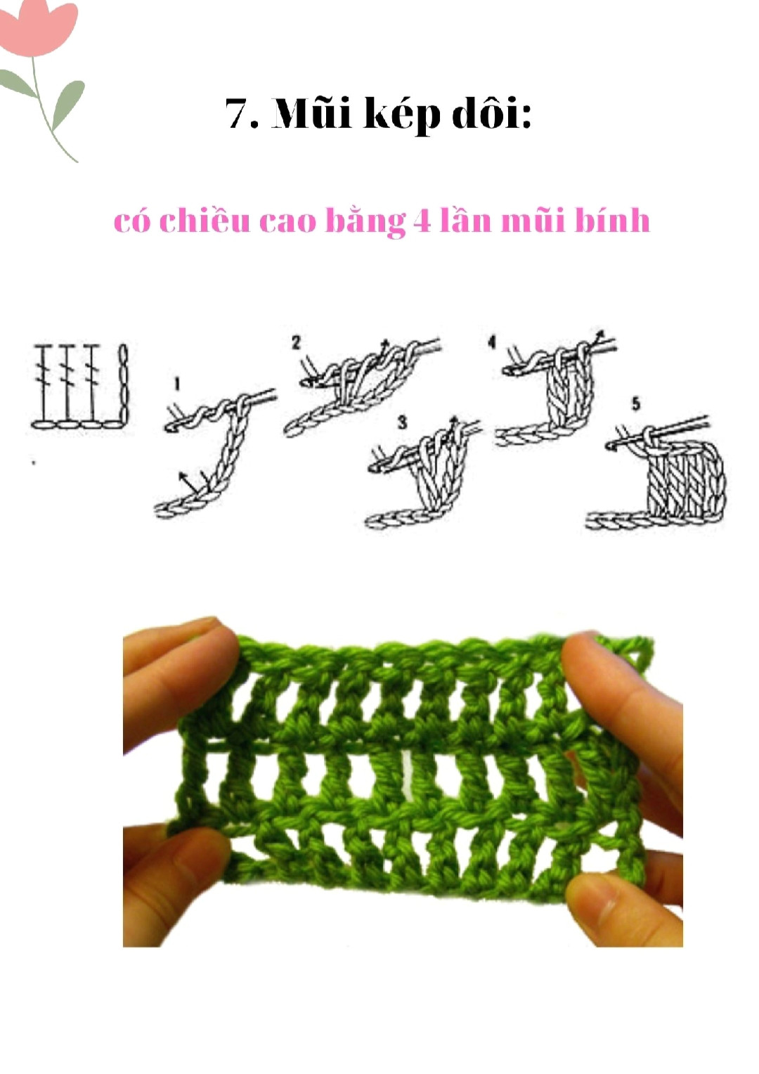 Mũi kép đôi