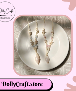 Vòng Cổ Handmade Vỏ Ốc Trắng DollyCraft