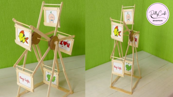 đồ trang trí bằng que kem