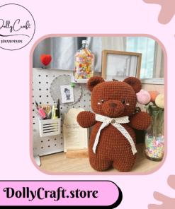 thú len nhồi bông handmade DollyCraft