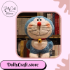 thú len nhồi bông doraemon lông xù